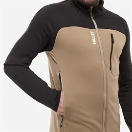 Millet Seneca Fleece Mit Durchgehendem Reißverschluss - Dorite / Black - XS