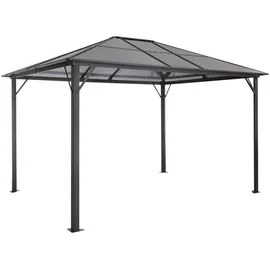 Konifera Pavillon-Ersatzdach Aruba 2.0 300 x 365 cm Grau/Transparent
