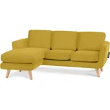 Konsimo Ecksofa Tagio ¦ gelb ¦ Maße (cm): B: 190 H: 78