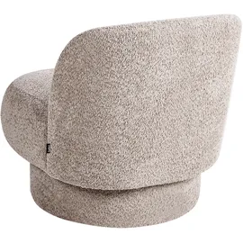 Beliani Drehsessel AYLO Bouclé 0 x 0 x 0 cm Taupe
