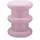 Kartell Hocker Kunststoff 33 x 46 x 33 cm Rosa