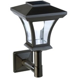 Lunartec Aussenlampe Solar: Solar-LED-Wandleuchte WL-345, 45 Lumen, 0,3 Watt (Solarleuchten Wandleuchten, Solar-Laterne Wand, wiederaufladbare Batterien)