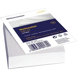 SOENNECKEN Zettelboxeinlage 1147 DIN A7 200 Blatt Weiß