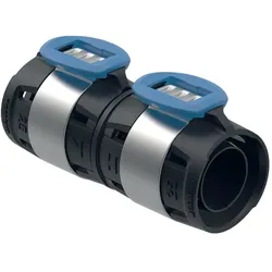 Geberit FlowFit Kupplung 620011001 DN 15, Ø 20 mm, 7,7 cm, für Haustechnik, Industrie, Schiffbau