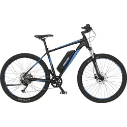 FISCHER MONTIS 2.1 Mountainbike (Laufradgröße: 27,5 Zoll, Herren-Rad, 557 Wh, Schwarz matt)