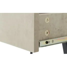 Forte Schreibtisch Betonoptik