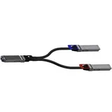 NVIDIA passive copper splitter cable IB, Transceiver, Schwarz