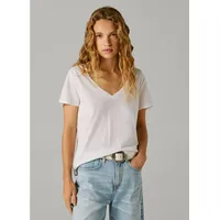 Pepe Jeans Megan V-Neck Weiß XS