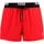 Puma Logo Badeshorts Red 2XL