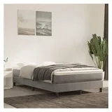 vidaXL Taschenfederkernmatratze Hellgrau 140 x 200 cm H3