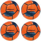 Uhlsport Team Mini (4x1 colour) Fluo Orange / Navy / White - One Size