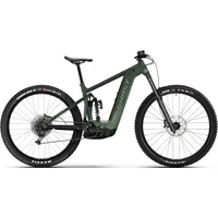Ghost E-Riot EN Universal E-Mountainbike - dark green: Aggressives Enduro für Vollgas-Liebhaber in g