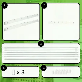 Kadax Torp 3 m weiß