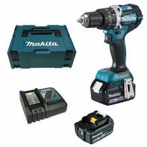 Makita DHP484RTJ inkl. 2 x 5 Ah + Schnellladegerät + Makpac