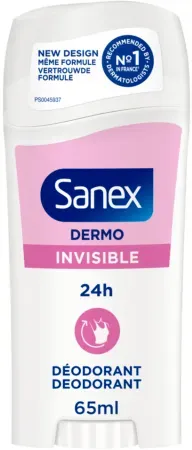 Sanex Dermo Invisible 24h Deodorant Stick 65ml