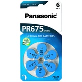 Panasonic PR675 - battery 6 x PR44 Zinc Air