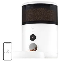 rojeco Futterspender Petoneer NutriVue Smart Futterspender mit Kamera weiß