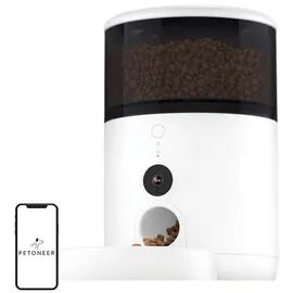 rojeco Futterspender Petoneer NutriVue Smart Futterspender mit Kamera weiß