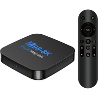 TV Box Android 13.0 TV Box, 2GB 16GB Allwinner H618 cortex-A53 Android Box Support YouTube/Prime Video/Netflix 4K HDR H.265 HEVC 2.4G/5G WiFi BT5.0 mit Fernbedienung