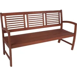 3-Sitzer Bank Gartenbank Sitzbank Holzbank Parkbank Garten Eukalyptus Holz