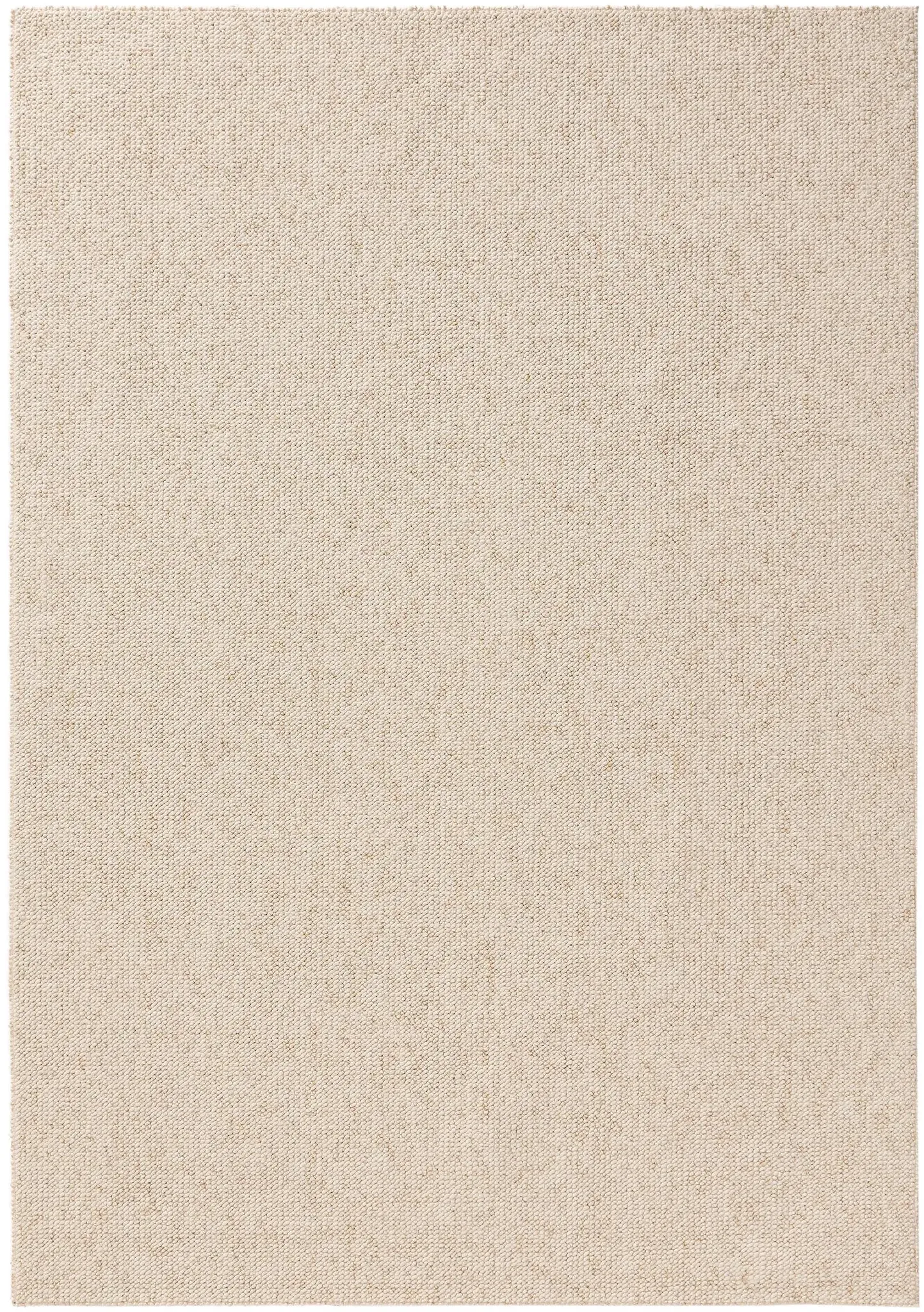 benuta Nest Waschbarer Kurzflor Teppich Enzo Cream 120x170 cm - Moderner Kurzflor-Teppich für Wohnzimmer