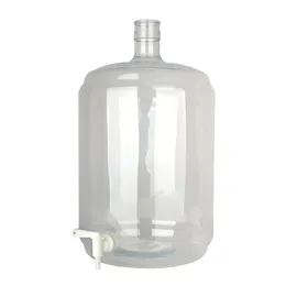 ich-zapfe Gärflasche, Glasflasche PET 23 Liter mit Hahn 5/16-7/16