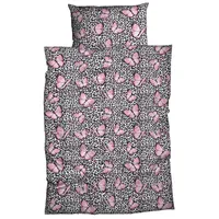 Casatex Bettwäsche Menga 155 x 220 cm Satin Pink