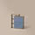livinity® Ortello 80 x 90 x 24,2 cm 2 Schubladen / blau