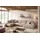 KAWOLA Wohnlandschaft U-Form Madeline Cord Longchair rechts taupe