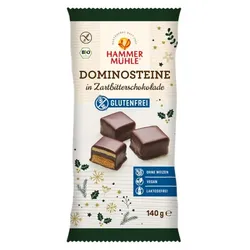 Hammermühle Dominosteine in Zartbitterschokolade bio