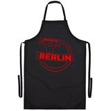 multifanshop multifanshop® Grillschürze - Berlin rot - Meine Fankurve - Druck rot