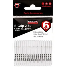 Embassy Sporthandel GmbH BULL'S 6P-B-Grip-2 SL Sh. s weiß