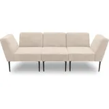 DOMO collection Sessel DOMO COLLECTION Cord 58 x 78 x 83 cm Beige