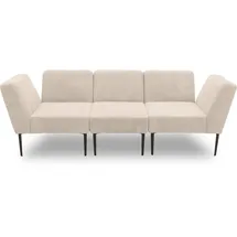 DOMO collection Sessel DOMO COLLECTION Cord 58 x 78 x 83 cm Beige