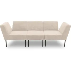 DOMO collection Sessel DOMO COLLECTION Cord 58 x 78 x 83 cm Beige