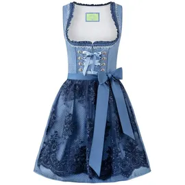 Stockerpoint Mini Dirndl Nanita rauchblau 40