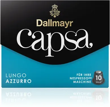 Dallmayr ESPRESSO AZZURRO, Kaffeekapsel, Nespresso, 10 Stück(e)