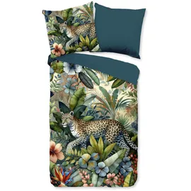 Muller Textil Raza Dschungel Mehrfarbig 135 x 200 cm + 2 x 80 x 80 cm