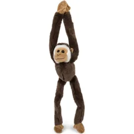 Semo Plüschtier Gibbon, Affe, 54 cm, dunkelbraun, Hängeaffe Affen Hängeaffen Kuscheltiere Stofftiere Magnet