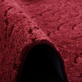 Snapstyle Konturenschnitt Hochflor Langflor Teppich Frieda Rot Textil, 200x300 cm Teppiche , Böden, Teppiche, Hochflorteppiche , Shaggys