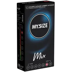 Classic «64mm MIX» Kondome im abwechslungsreichen Sortiment (10 Kondome) 10 St
