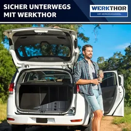 GENTOR WERKTHOR Auffahrrampen [2er Set] - für PKW bis 5t - Hochbelastbare Rampe Auto Wohnmobil,