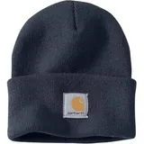 CARHARTT Knit Cuffed Beanie Beanie Hat, Navy, Einheitsgröße