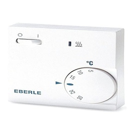 Eberle 1482049 111110451100 Eberle RTR - Raumtemperaturregler mit Netzschalter Ein / Aus und LED Heizen