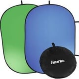 Hama Falthintergrund (L x B) 2m x 1.5m Grün, Blau