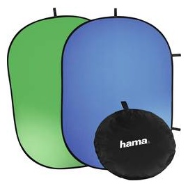 Hama Falthintergrund (L x B) 2m x 1.5m Grün, Blau