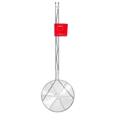 Metaltex 603518 Hotelschaumlöffel, 18 cm, verzinnt