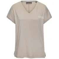 ELBSAND V-Shirt Damen taupe Gr.M (38)