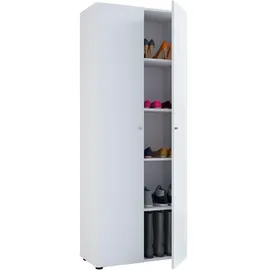 VCM Mid.you Mehrzweckschrank 70 x 178 x 40 cm Weiß