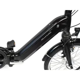 Allegro Andi 7 374 Kompakt-/Faltrad (Laufradgröße: 20 Zoll, Rahmenhöhe: 42 cm, Damen-Rad, Wh, schwarz